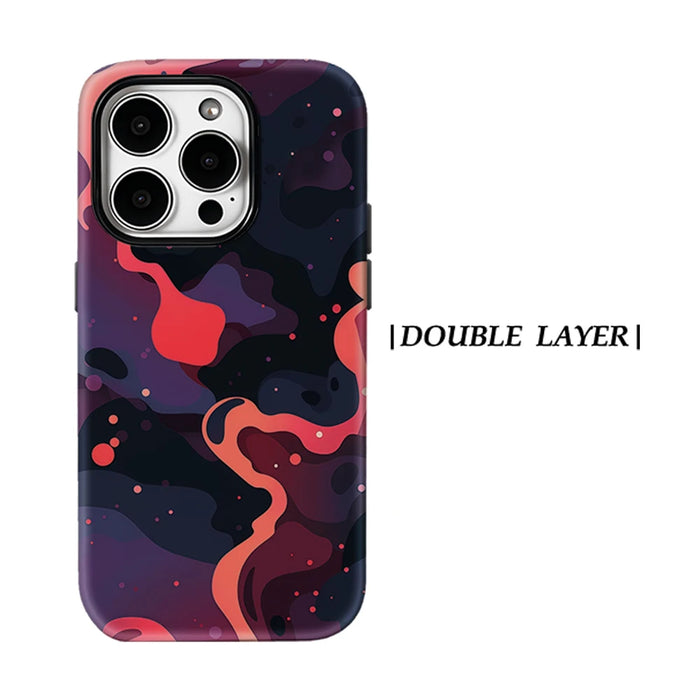 Nebula Blob Phone Case For Magnetic Phone Case For IPhone 18 17 16 15 14 13 Pro Max Plus Single Double-layer Tough Case
