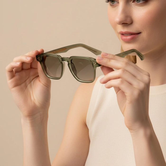 CATERSIDE Classic Square Sunglasses Men Core Insert Temple Luxury Brand Sun Glasses Women Travel Beach Party Festival Gifts