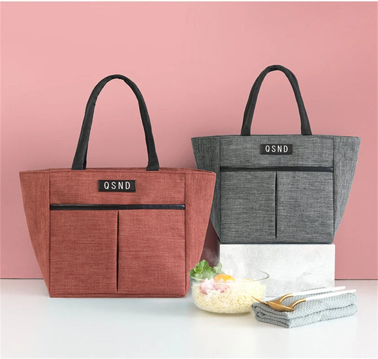 Portable Insulated Large Capacity Thermal Lunch Bag