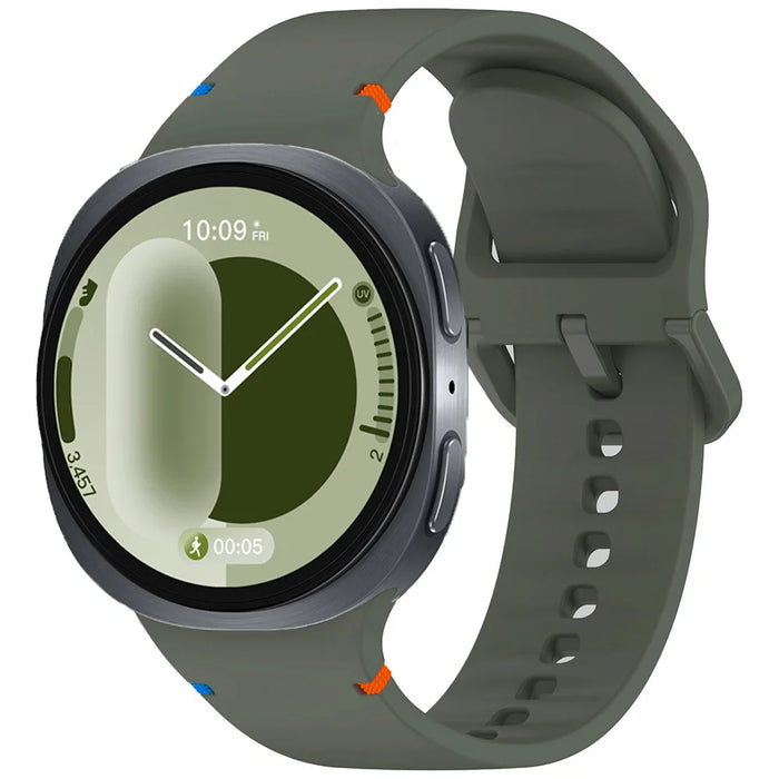 Official Silicone Strap for Samsung Galaxy Watch 8 44mm 40mm/8 Classic 46mm Band Breathable Wristband Sport Bracelet Accessories