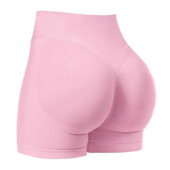 Women's summer shorts low waist seamless shorts gym shorts yoga shorts running shorts and high stretch cycling training shorts