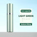Light green 5 mL perfume atomizer