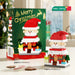 Santa house micro block set, 228 pieces, with box