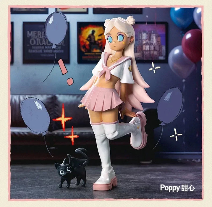Original Peach Mystery Box Riot Series Blind Box Kawaii Surprise Mystery Box Anime Lucky Bag Pvc Room Decoration Christmas Gift
