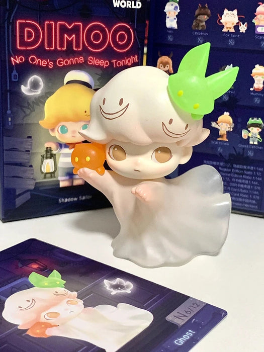 Dimmoo Is Not Allowed To Sleep Tonight. A Series Of Blind Boxes, Cute Surprise Boxes, Hand-made Creative Gift Ornaments.