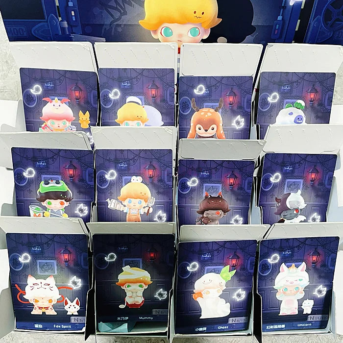 Dimmoo Is Not Allowed To Sleep Tonight. A Series Of Blind Boxes, Cute Surprise Boxes, Hand-made Creative Gift Ornaments.