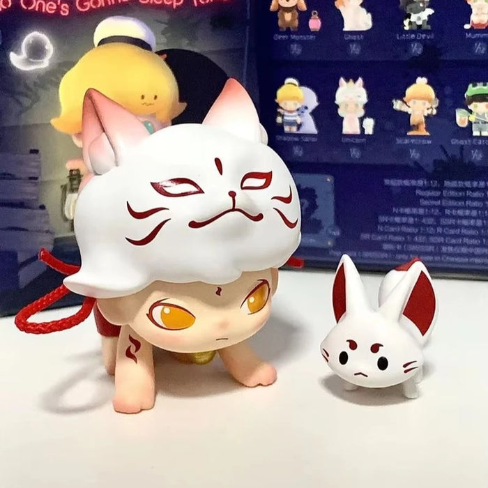 Dimmoo Is Not Allowed To Sleep Tonight. A Series Of Blind Boxes, Cute Surprise Boxes, Hand-made Creative Gift Ornaments.