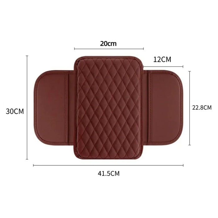 Increase the height of the car armrest box with padding, side storage bags, interior decoration, and universal storage bags