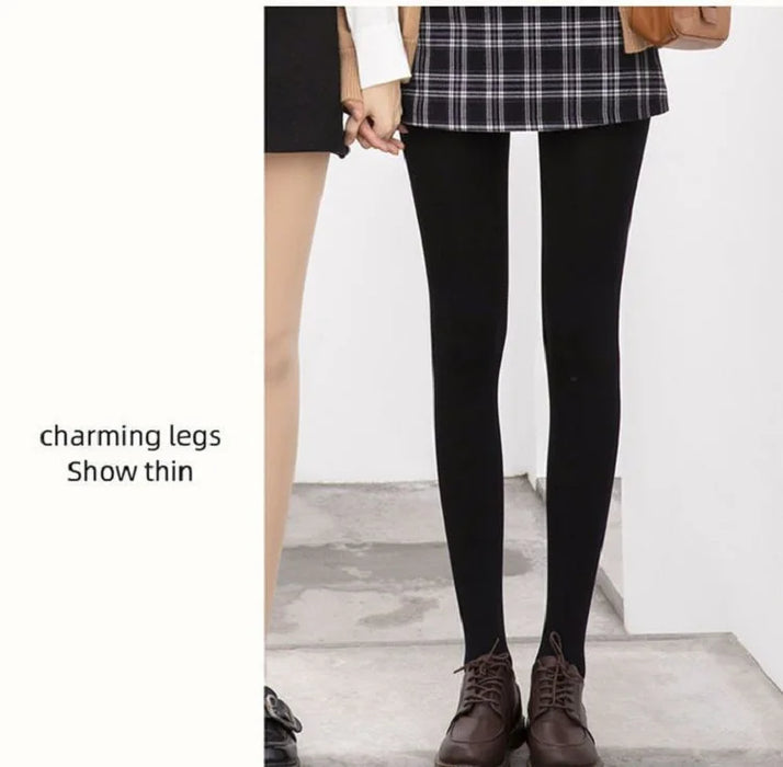 Fleece Lined Tights Women Thermal Pantyhose for Women Winter