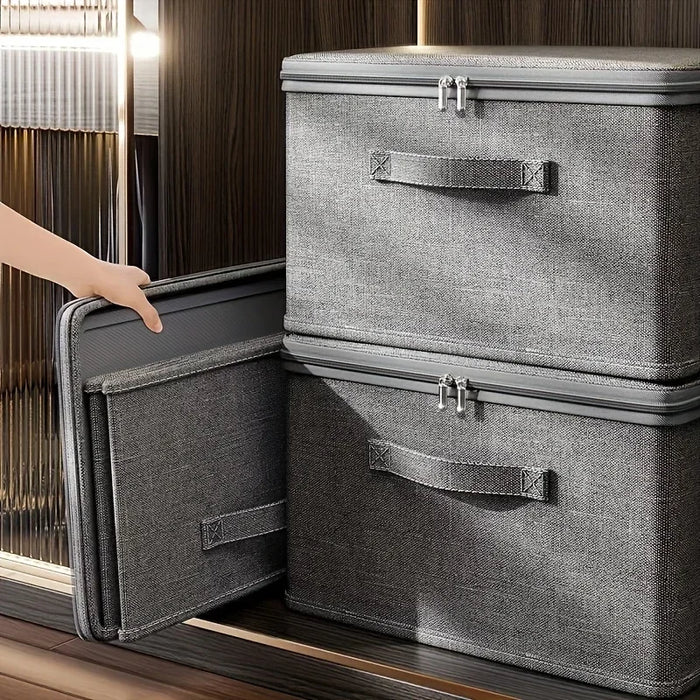 Multifunctional Box with , Large Capacity Quilt Storage Box Bra Storage Box Underwear Organizer