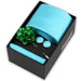 Men's tie gift set, style BBJ-24: tie, pocket square, cufflinks and pins in a gift box