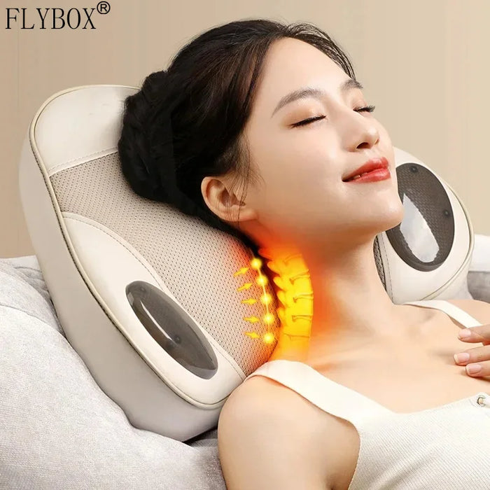 Intelligent Massager Cervical Back Waist Kneading Massager Whole Body Automatic Multi-function Vehicle Home Cushion Artifact
