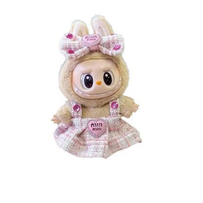 Labubu Doll Clothes Outfit Accessories For Korea Kpop Exo Labubu Idol V1 V2 Skirt sweater Clothing Gift