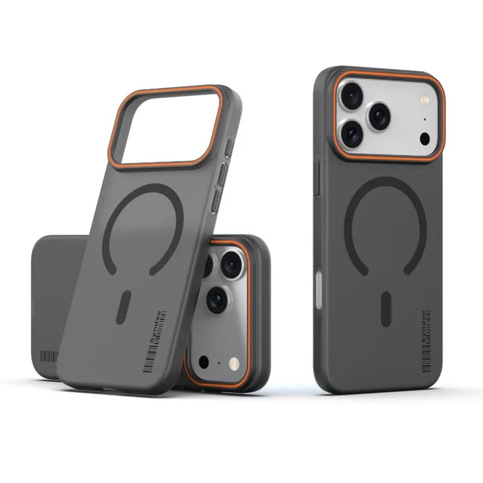Popular Candy Colour PC Frosted Magnetic Charging Phone Case For IPhone 17 Air Pro Max Anti-Drop Translucent Matte Protect Cover