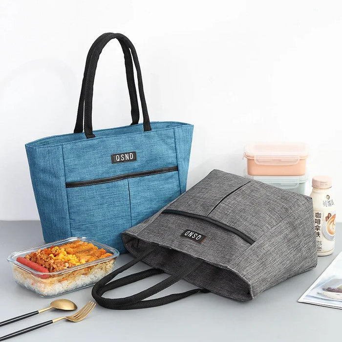Portable Insulated Large Capacity Thermal Lunch Bag