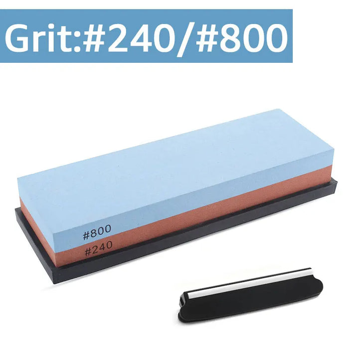 Sharpening Stone Knife Sharpener Professional Whetstone Dual Side Set Grinding Shapner Water Wetstone Kitchen Accessories Tools
