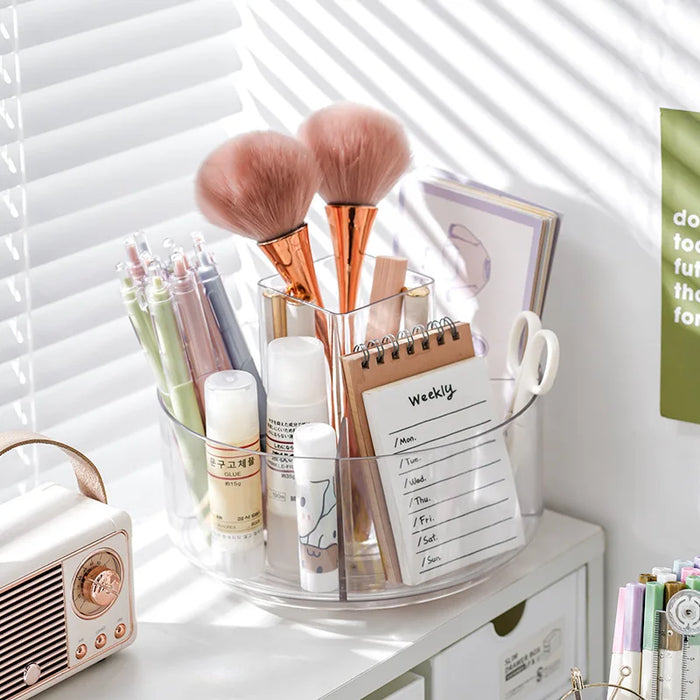 360-Degree Rotating Pen Holder for Desk,Desk Organizers and Accessories