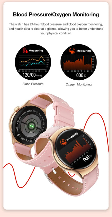 2025New GPS NFC Bluetooth Call Smartwatch Women Watch 4 mini Sports Track Heart Rate Oximetry Monitoring Health Smartwatch Woman