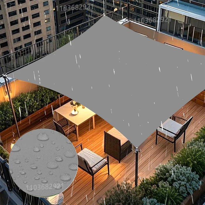 Awning waterproof sunshade sail outdoor terrace lawn beach garden carport backyard deck pavilion awning