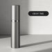 Grey 5 mL perfume atomizer