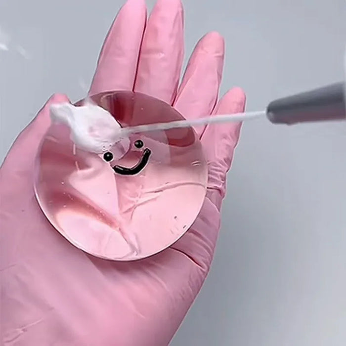 Stress Relief Balls 5 Cm Stress Ball Squeeze Toy Squishy Fidget Toys Crystal Transparent Bouncy Bubble Ball Stress Reliever Toys