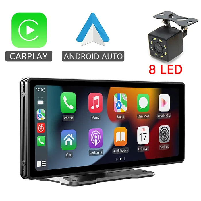 10.26 Car Mirror Radio Multimedia Video Player Universal Wireless Carplay Android