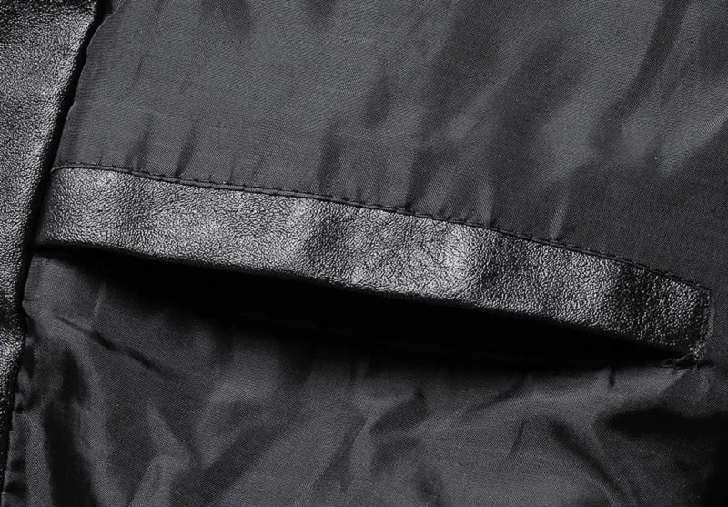 Close-up of the jacket lining