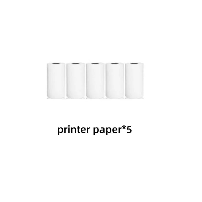 Printing Paper Handy For Pocket Printer Students Wrong Questions Thermal BT Mobile Phone Photo Data Note Printing Camera