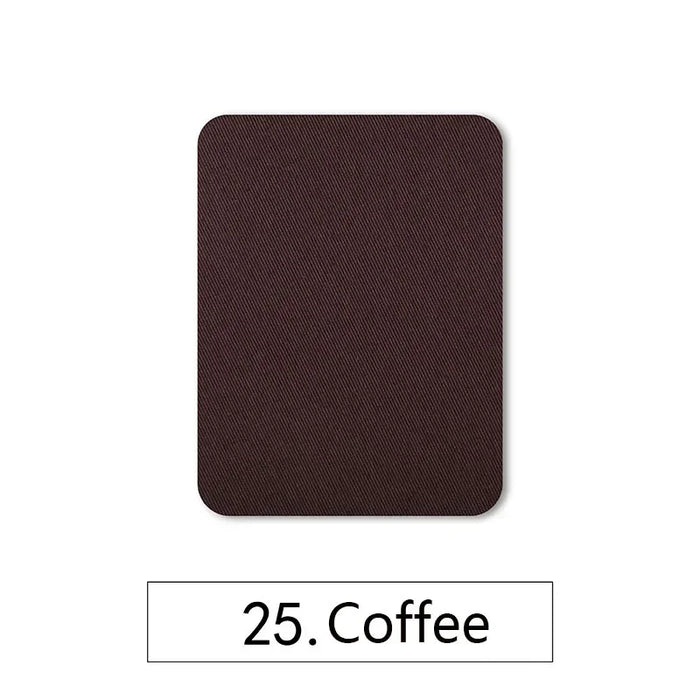 4pcs/lot Fabric Iron-on Patches 12.5x9.5cm Sewing on Patches Iron on Strong Glue Cotton Patch for Clothes DIY Jean Repair Decor