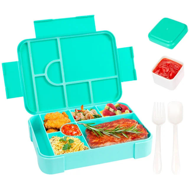 1100ml Lunch Box Microwavable Bento Box Tritan Interlayer Leakproof Storage Box Hermetic Containers Students Adults School