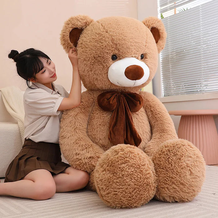 Big Size Teddy Bear Plush Toy Giant Stuffed Animals Birthday Valentines Day Gift Soft Pillow Dolls Grilfriend Girl