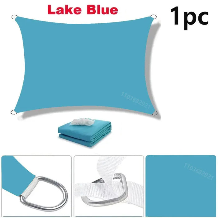 Awning waterproof sunshade sail outdoor terrace lawn beach garden carport backyard deck pavilion awning
