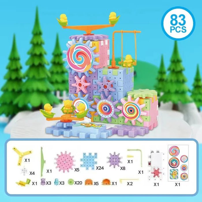 83-piece electric gear set with piece list