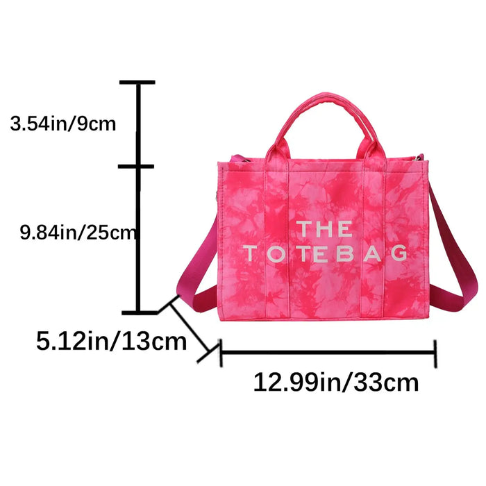 Large Canvas Tote Bag Shoulder Crossbody Bags for Women Handbag