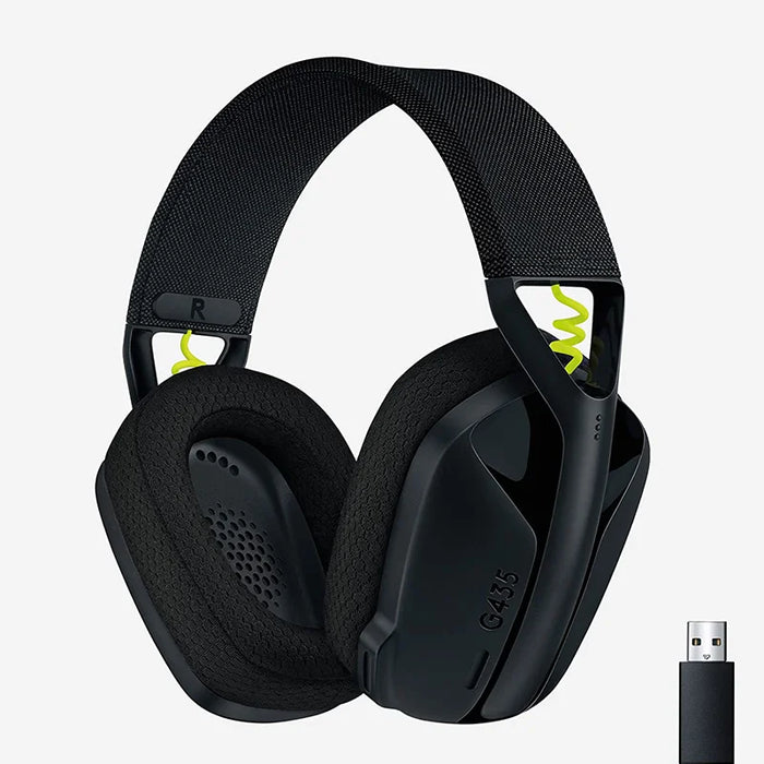 Logitech G435 LIGHTSPEED Bluetooth Wireless Gaming Headset Surround Sound Headphone