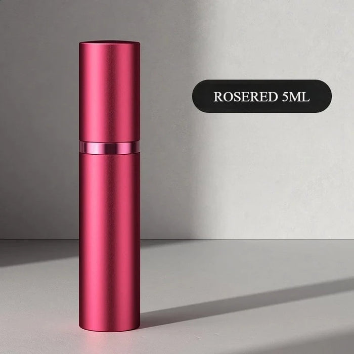 Rose red 5 mL perfume atomizer