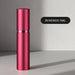 Rose red 5 mL perfume atomizer
