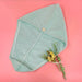 Mint green coral fleece hair towel wrap, colour 23#