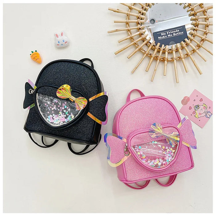 Children's PU Cartoon Bag Personalized Name Lightweight