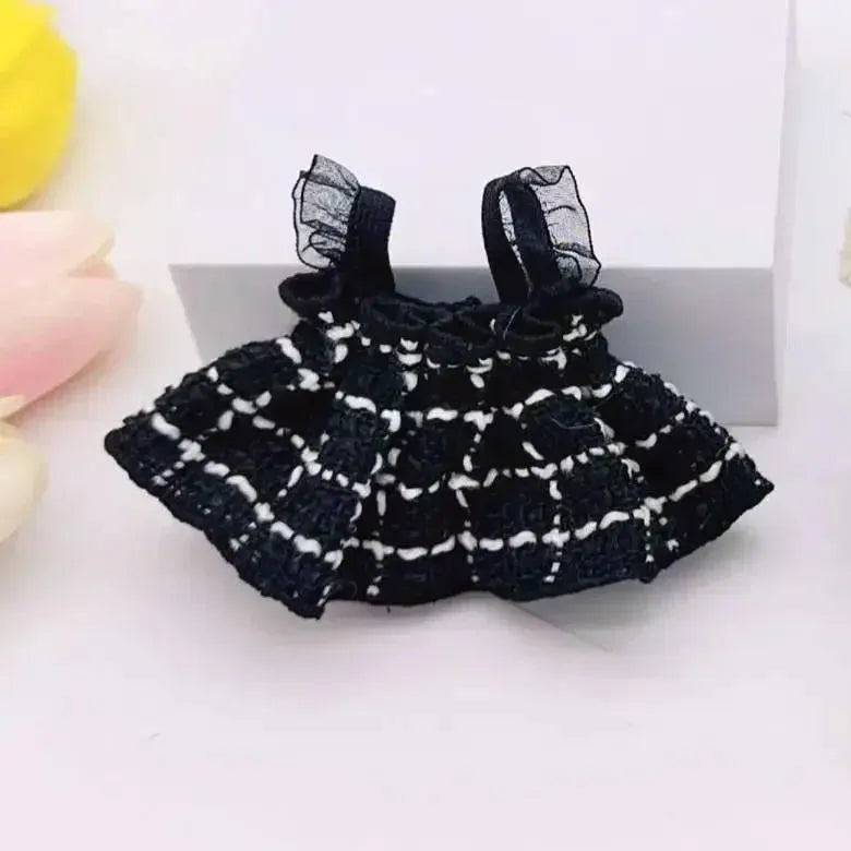 Labubu Doll Clothes Outfit Accessories For Korea Kpop Exo Labubu Idol V1 V2 Skirt sweater Clothing Gift