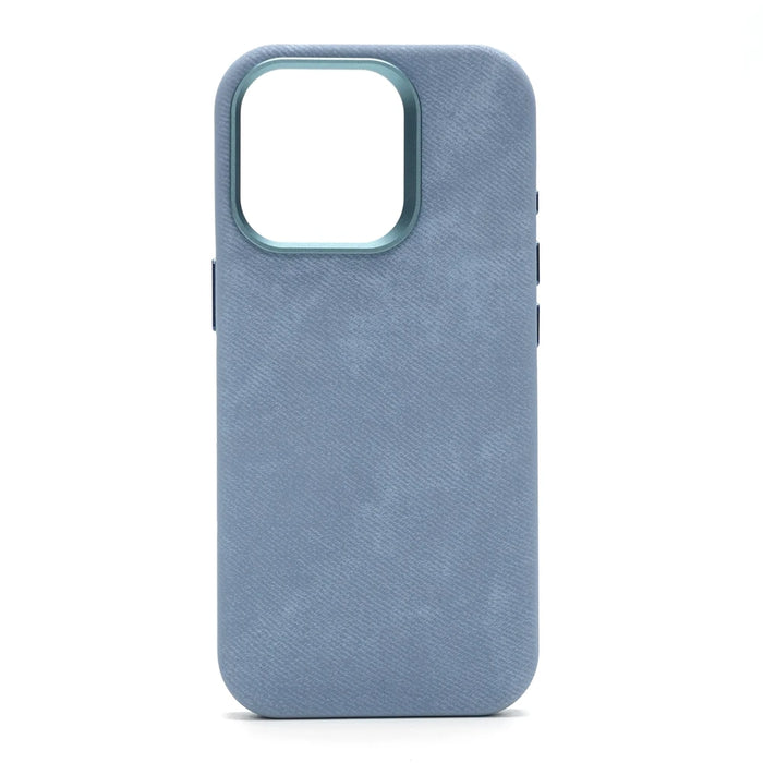 Luxury For MagSafe Fiber Leather Shockproof Case For iPhone 18 17 16 Pro Max Air 15 14 Plus 13 12 Magnetic Wireless Charge Cover