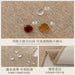 Wine and juice beading on the water-repellent tablecloth