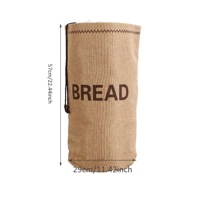 Kitchen Hessian Storage Bag for Garlic,Onions,Potato,Vegetable,Bread,Drawstring Sack,Fabric Burlap Bags Jute Potatoes Organizer