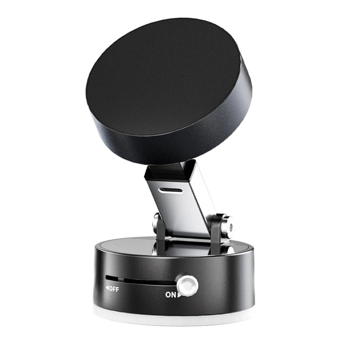 Suction Cup Magnetic Phone Holder Multifunctional Foldable Vacuum Storage Holder for Home Kitchen Vacuum Phone Mount
