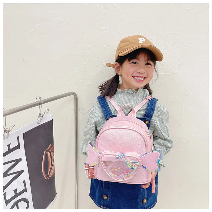 Children's PU Cartoon Bag Personalized Name Lightweight