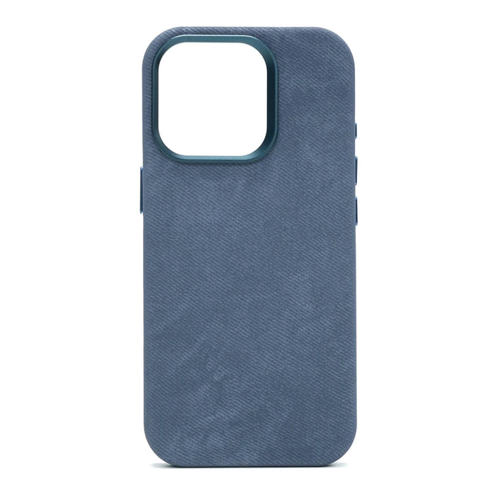 Luxury For MagSafe Fiber Leather Shockproof Case For iPhone 18 17 16 Pro Max Air 15 14 Plus 13 12 Magnetic Wireless Charge Cover