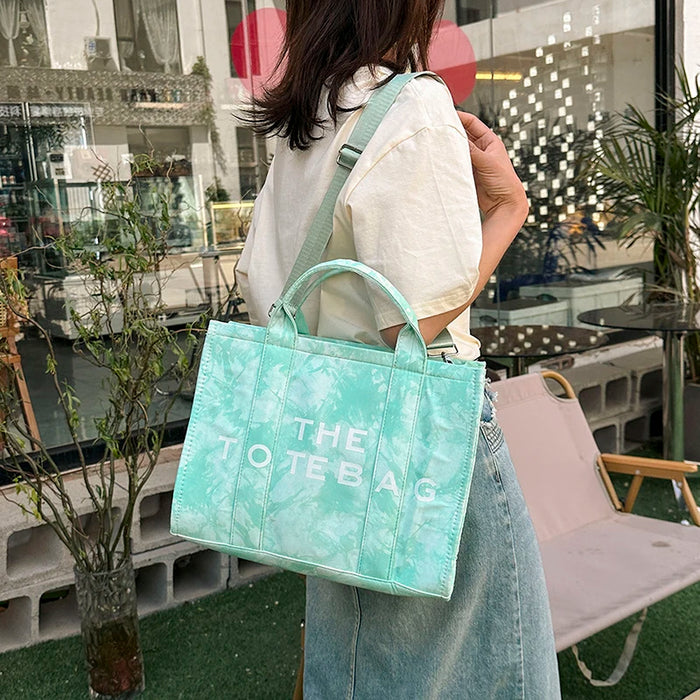 Large Canvas Tote Bag Shoulder Crossbody Bags for Women Handbag