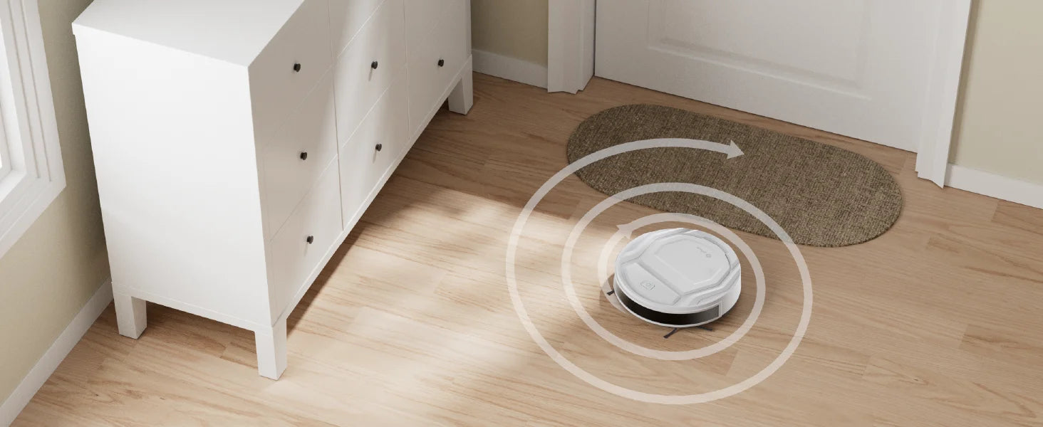 Lefant M210 Pro Robot Vacuum Cleaner, 2200Pa Powerful Suction, 120 Mins Runtime, Automatic Self-Charging,Wi-Fi/App/Alexa Control