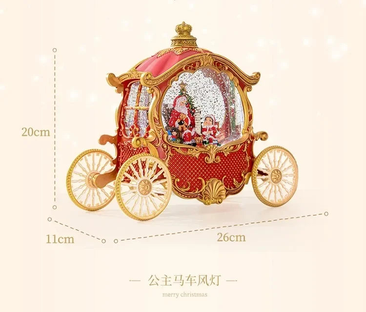 Christmas Gift Santa Tree Small Night Lamp Storm Lantern Decoration
