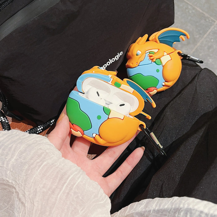 Cute Cartoon Silicone for AirPods Pro 2 Case Earphone Soft Shell for AirPods 4 3 2 1 Protective Protective Funda